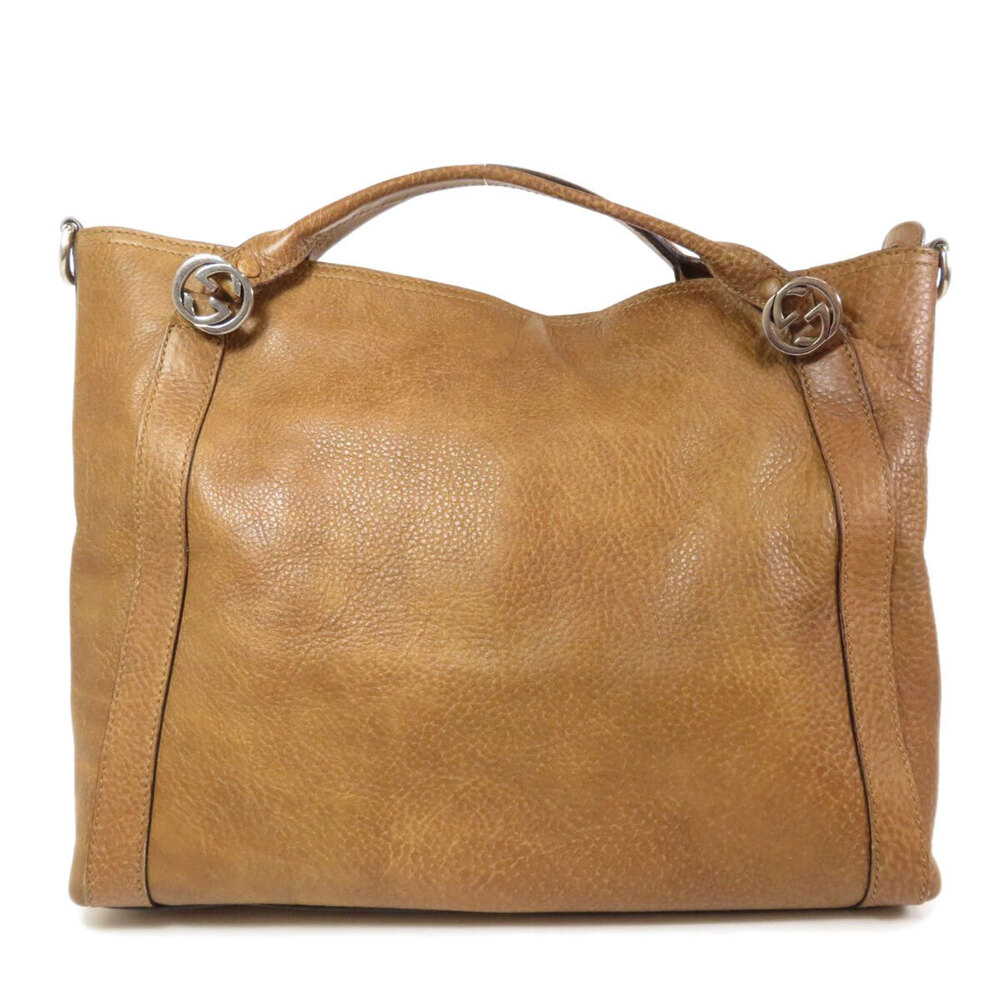 Gucci leather bag tote